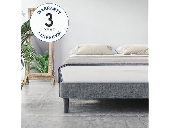 Decoro Uplolstered Platform Bed Frame, Full