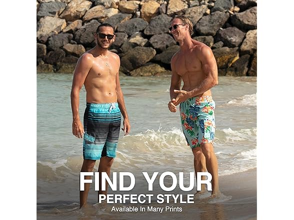 Kanu Surf Men's Black/Aqua Trunk (M)