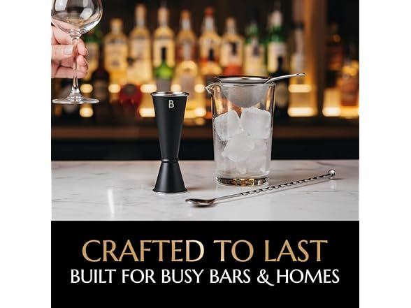 Gold Finish Japanese Double Jigger