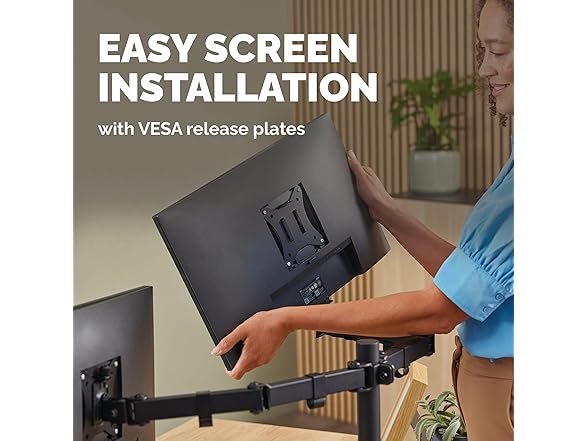 Fellowes Everyday Adjustable Dual Monitor Arm