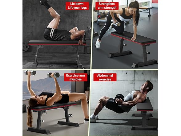 BlackPear Foldable Weight Bench 1300lb