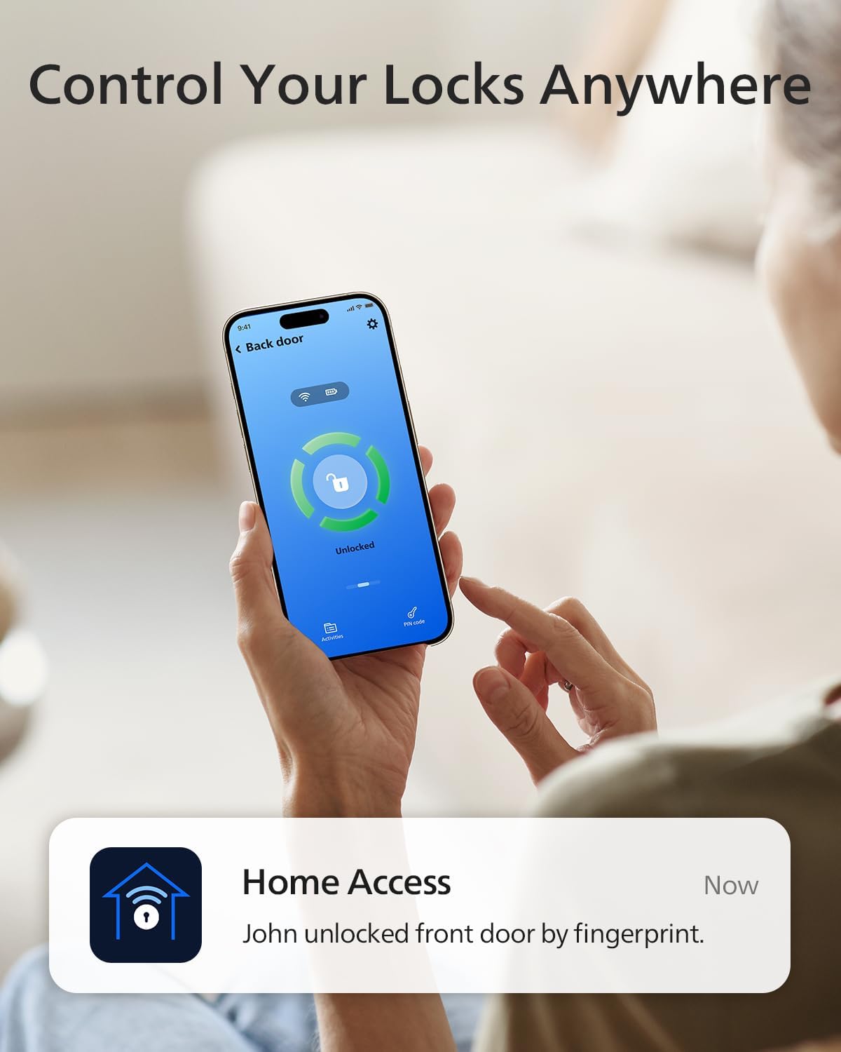 Philips Wi-Fi Smart Door Lock, Keyless with App - Gallery 14