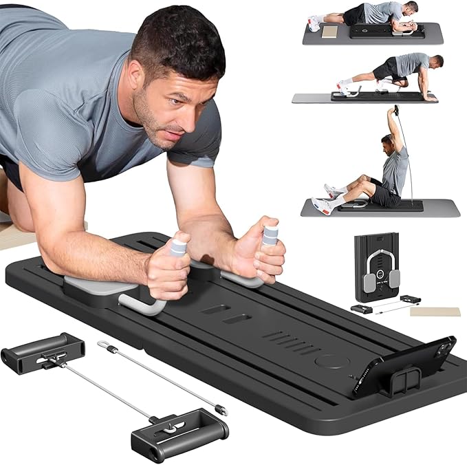 Portable Pilates Reformer Home Gym - Gallery 11
