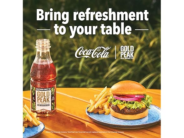 6PK Gold Peak Tea, Unsweet Tea, 16.9 fl oz