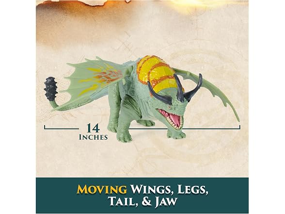 DreamWorks Dragons Rumblehorn & Stoick Action Figures
