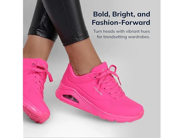 Skechers Women's Uno-Night Shades Sneaker (8 Wide)