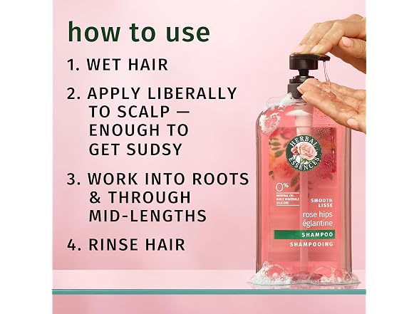 Herbal Essences Rose Hips Shampoo Smoo