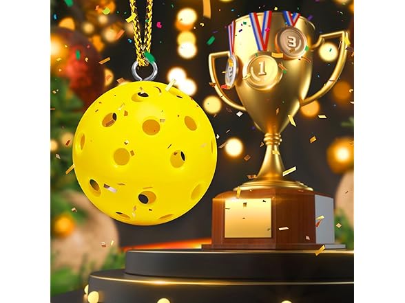 Pickleball Ornament for Christmas Tree