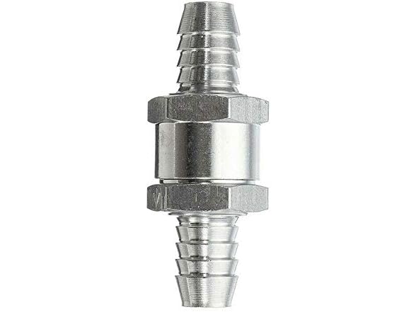12mm Aluminium Fuel Line One Way Non Return Check Valve