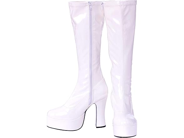 Patent Vinyl High Heel Boots Costume (M)