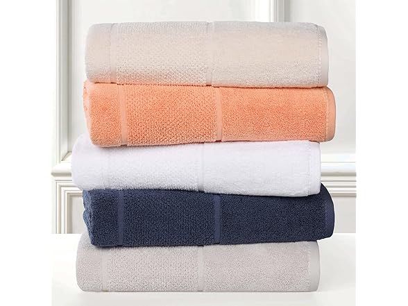Superior 6PC Hand Towel, White
