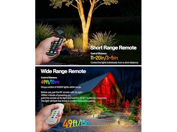 HIBOITEC RGBWW Landscape Lights