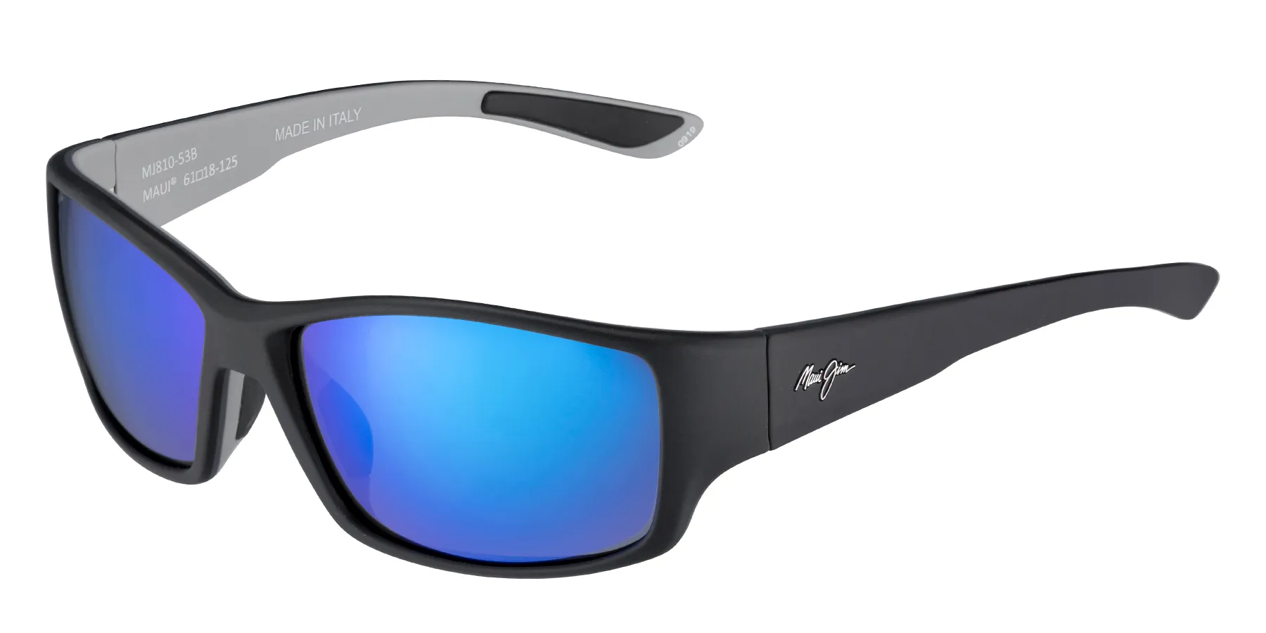 Maui Jim Men's Local Kine Polarized Wrap Sunglasses - Gallery 10
