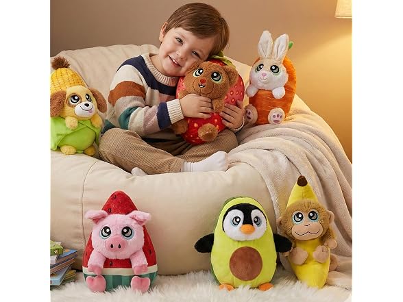 Rhode Island Novelty 10" Fruit Animal Assortment