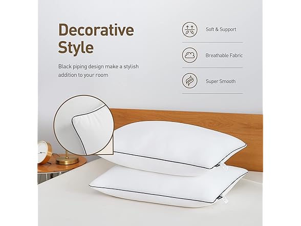 Acanva Bed Pillows for Sleeping 2 Pack