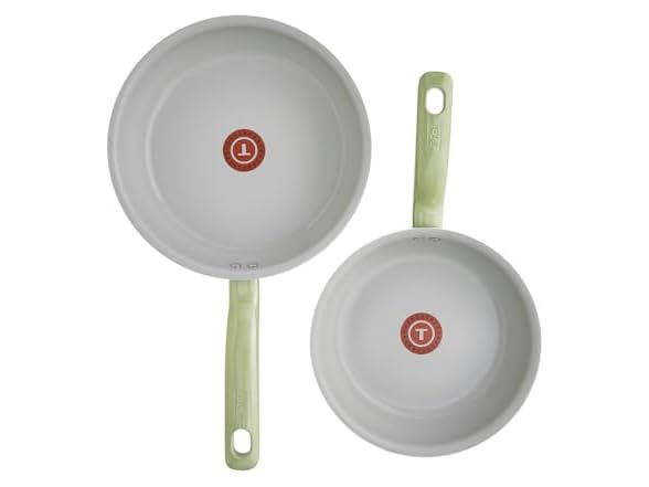 T-fal Recycled Ceramic Fry Pan Set 2pc