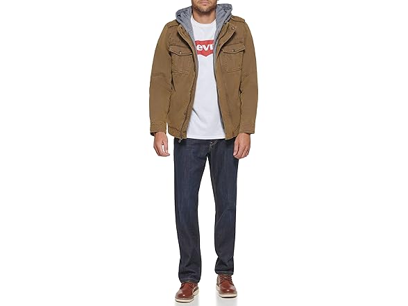 Levis Mens Military Jacket