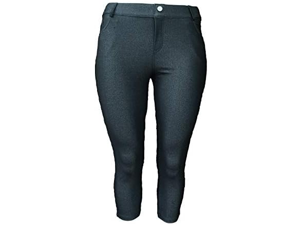 Yelete Women (XL) Classic Solid Capri 817jn251p