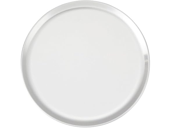 Restaurantware Aluminum Coupe Pizza Pan, 9 In, 12 Pack