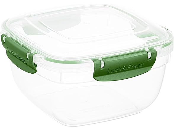 Superio Pack of 8 Plastic Food Storage Containers 