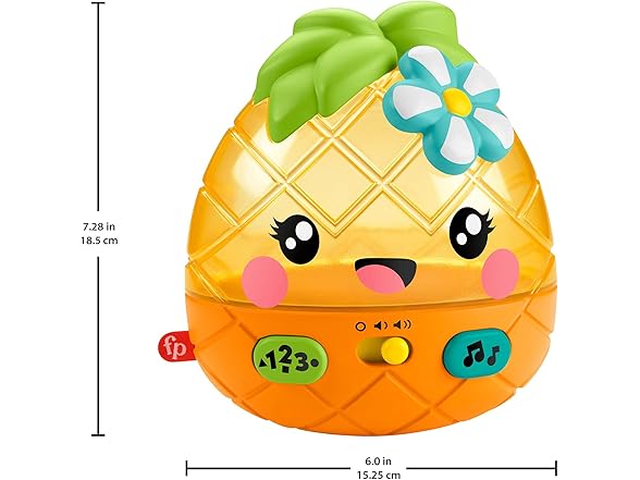 Fisher-Price Paradise Pals Magical Lights Tunes Pineapple
