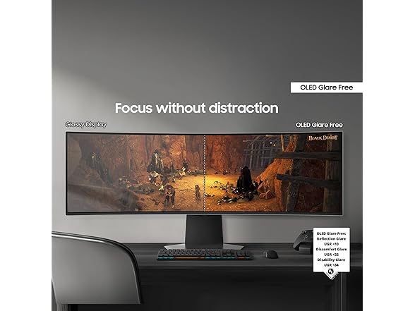 (NEW) Samsung 34" Odyssey OLED G8 (G85SD) UWQHD Curved Gaming Monitor