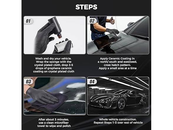 2025 Upgraded Graphene Ceramic Coating Kit