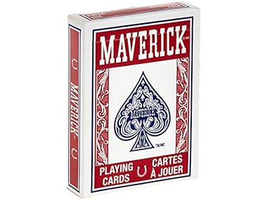 $2.49, Was $3.74, 33% Off! Maverick Poker Playing dealfomo
