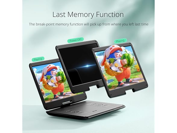 YOTON 17.5in Portable DVD Player
