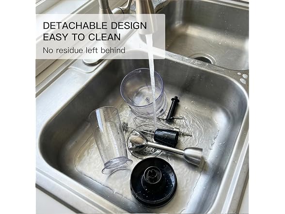 Megawise 1000W 5-in-1 Immersion Hand Blender