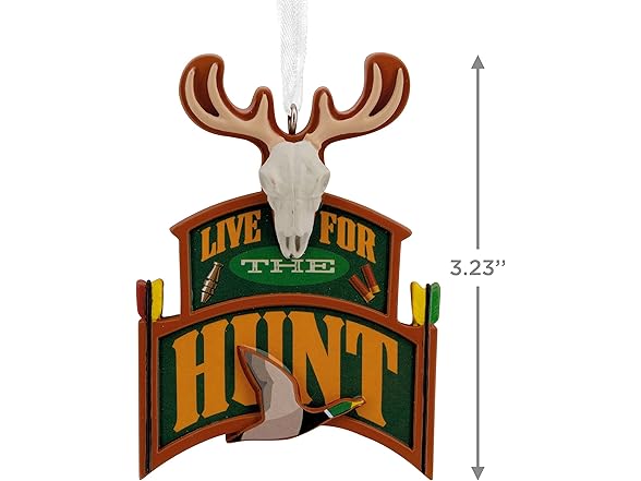 Hallmark Live for The Hunt Christmas Ornament