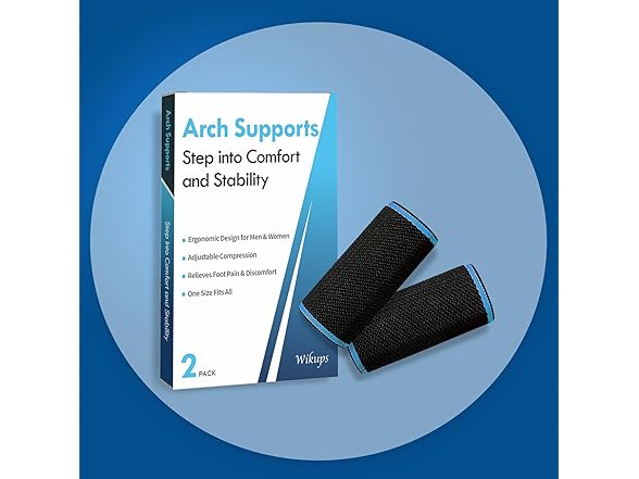 Wikups 2 Pcs Arch Support Braces