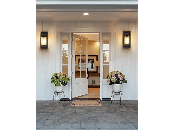 PARTPHONER Outdoor Wall Lights 2 Pack