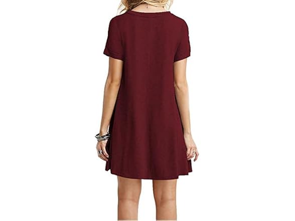 MOLERANI Women's Casual T-Shirt Dress