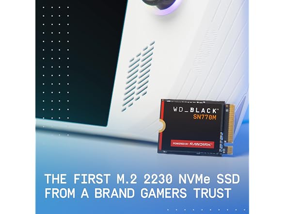 (NEW) WD Black SN770M 1TB M.2 2230 NVMeSSD