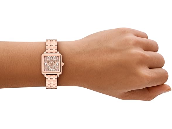 Skechers Women Katella Rose Gold-Tone Watch
