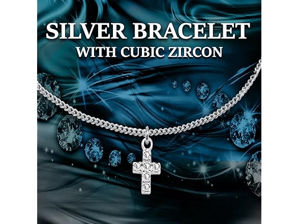 Thai Jewelry Silver Zircon Bracelet