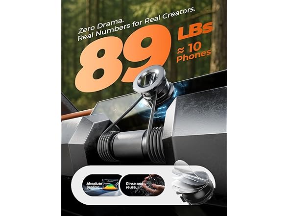 LISEN Vacuum Magnetic Phone Holder