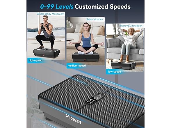 POWET BC085525060023 vibration plate