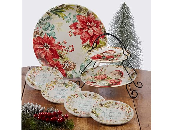 Certified International Christmas Story Ice Cream Bowl