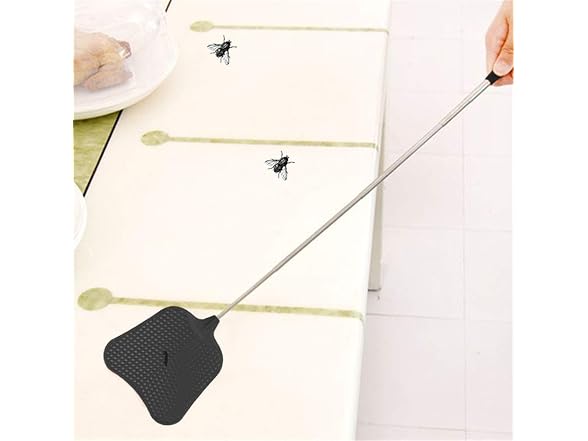 foxany GAR-04 2 Pcs Telescopic Fly Swatters
