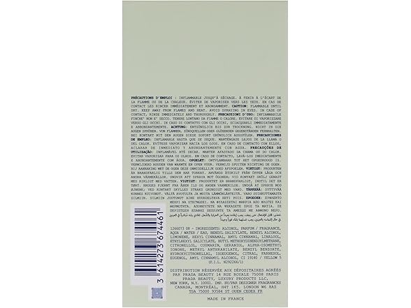 Prada Les Infusion D'Ylang 3.4 OZ EDP U