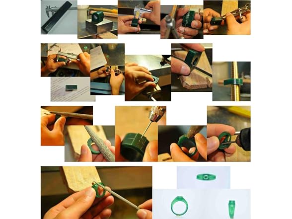 Salmue Jewelry Ring Tool Green Carving Wax Tube