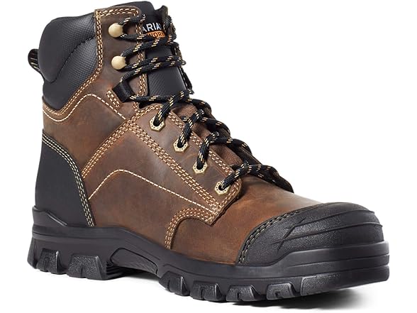 Ariat Treadfast 6" Steel Toe Work Men's Boots