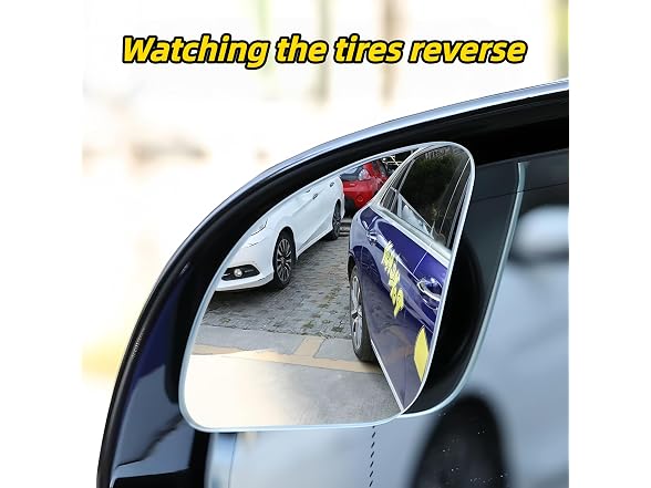 LIJXHO APP-Auto-143 2pcs Fan Shaped Blind Spot Mir