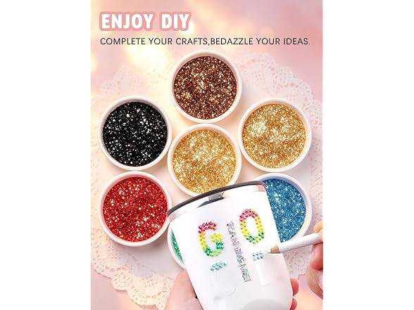 Klimonla Bedazzler Kit with Rhinestones