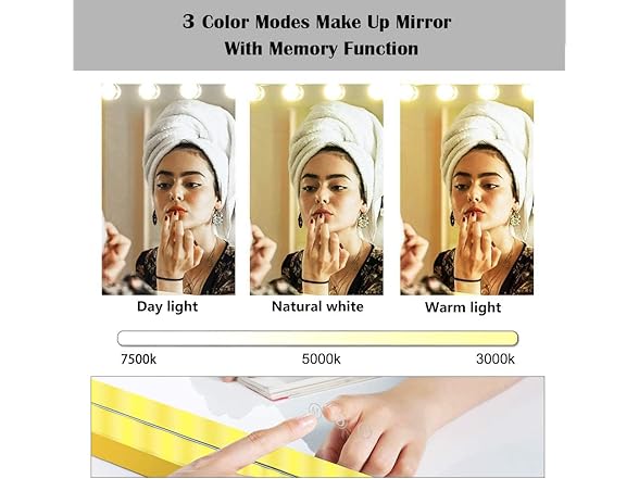 LilyHome LilyHome 22.8"x 18.1" Vanity Mirror Make