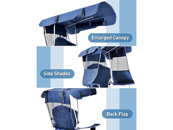 Docusvect Camping Chair Canopy Shade