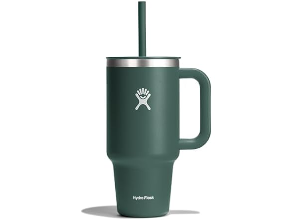 Hydro Flask Travel Tumbler, 32 Oz, Fir