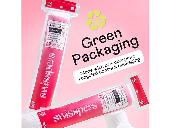 Swisspers Swisspers Smooth Moves Ultra-Luxe Premium Cotto